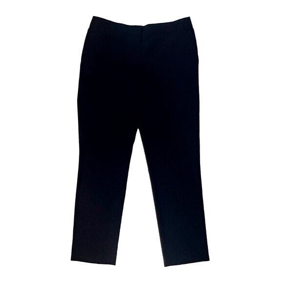 Ann Taylor Devin Fit Slim Tailored Ankle Pants in Dark Navy - Picture 1 of 9